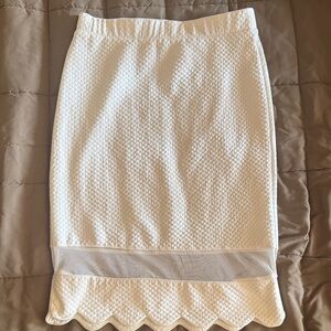 Cream Skirt